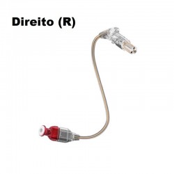 RECEPTOR OTICON MINIFIT APARELHO AUDITIVO LADO DIREITO (R) - VERMELHO - POTÊNCIA 60