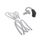 10 Mangueirinha Silicone Molde para Aparelho de Audicao (atrás da orelha) Novo Envio Imediato com Nfe