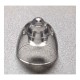 Domo Oliva Dupla Ventilação Bass 8mm Oticon Borrachinhas